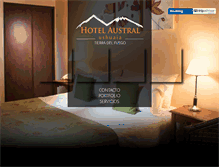 Tablet Screenshot of hotel-austral.com.ar