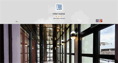 Desktop Screenshot of hotel-austral.fr